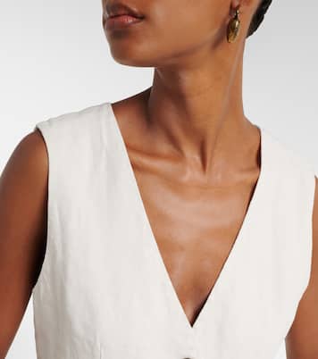 Weste Acie aus Leinen | Velvet