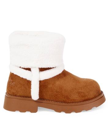 Shearling-lined ankle boots | Monnalisa