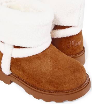 Shearling-lined ankle boots | Monnalisa