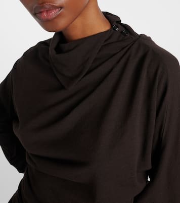 Golda gathered jersey top | Proenza Schouler