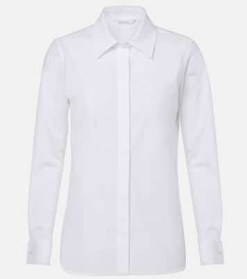 Camisa Knut de popelín en mezcla de algodón | Max Mara