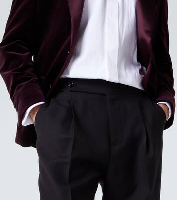 Silk, wool, and mohair suit pants | Brunello Cucinelli