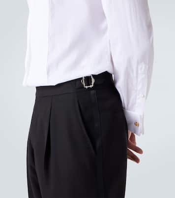 Silk, wool, and mohair suit pants | Brunello Cucinelli