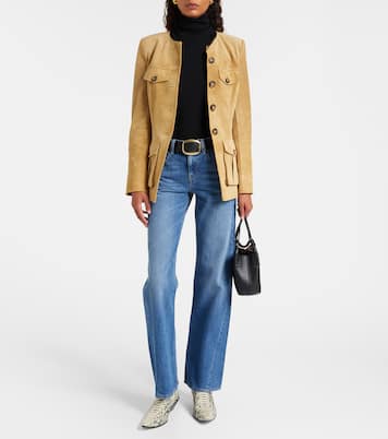 Jacke Orrin aus Veloursleder | Veronica Beard