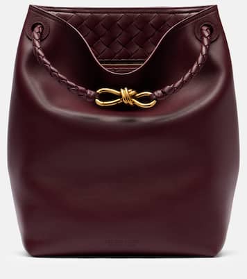 Sac seau Andiamo Small en cuir | Bottega Veneta