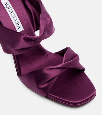 Twist 95 satin mules | Aquazzura
