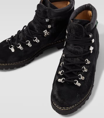 Bottines Paraboot en cuir façon poulain | Junya Watanabe