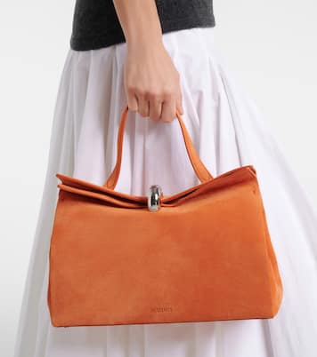 Henkeltasche Valérie Medium aus Veloursleder | Jacquemus