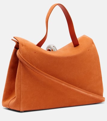 Henkeltasche Valérie Medium aus Veloursleder | Jacquemus