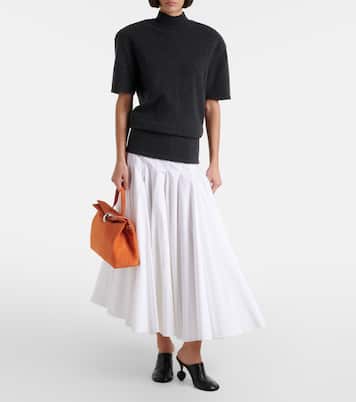 Henkeltasche Valérie Medium aus Veloursleder | Jacquemus