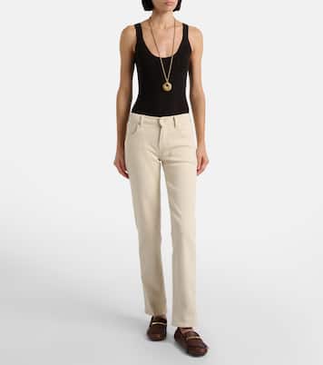 Jeans rectos Calie Straight de tiro medio | 7 For All Mankind