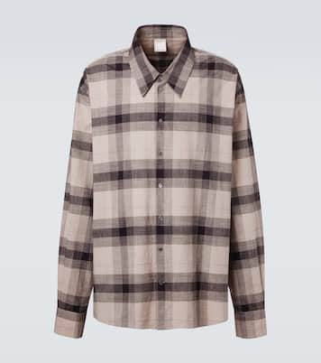 Tyson checked cotton shirt | Calvin Klein Collection