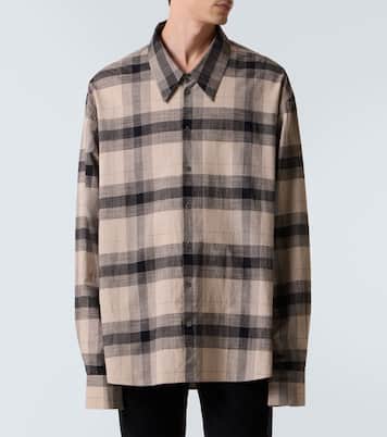 Tyson checked cotton shirt | Calvin Klein Collection