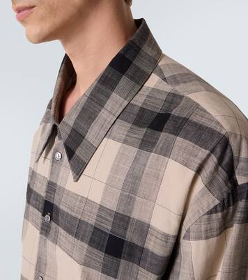 Tyson checked cotton shirt | Calvin Klein Collection