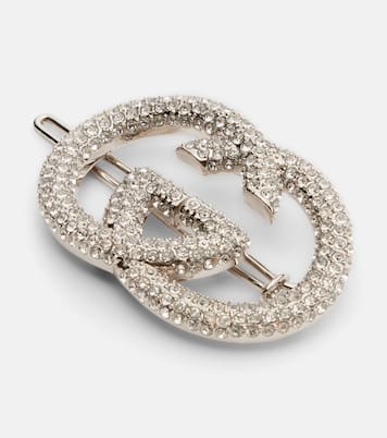 Barrette Interlocking G à cristaux | Gucci