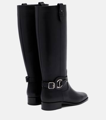Dianouchette leather biker boots | Christian Louboutin