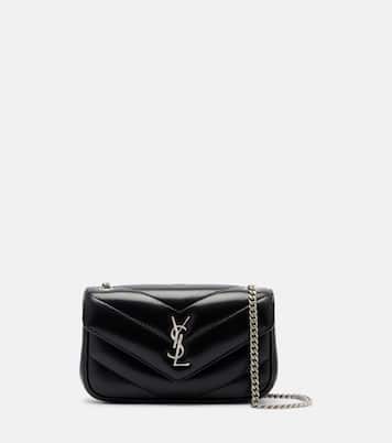 Loulou Mini leather crossbody bag | Saint Laurent