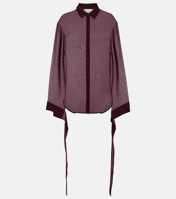 Verlin chiffon shirt | The Frankie Shop