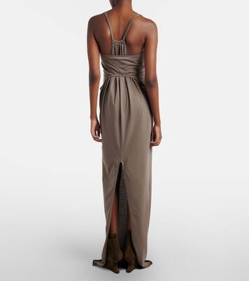 Temple cotton maxi dress | Rick Owens