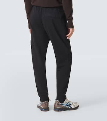 Compass cotton fleece sweatpants | Stone Island