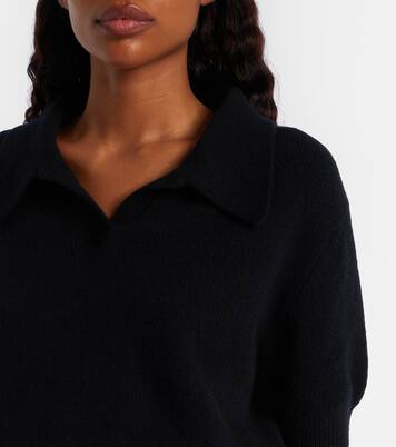 Top cropped Leni de lana y cachemir | Khaite