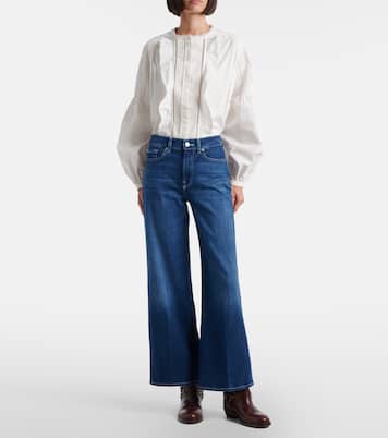 Lotta Ankle wide-leg jeans | 7 For All Mankind