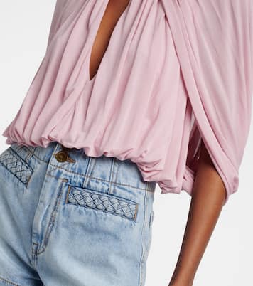 Alchemy caped draped blouse | Zimmermann