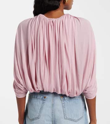 Alchemy caped draped blouse | Zimmermann