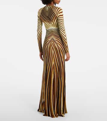 Bedrucktes Maxikleid | Roberto Cavalli