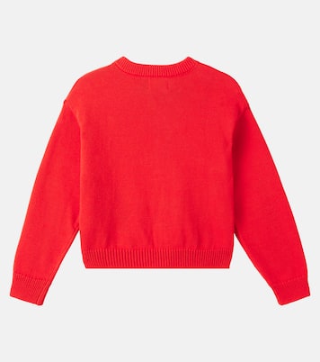 Cardigan intarsia en coton | Bobo Choses