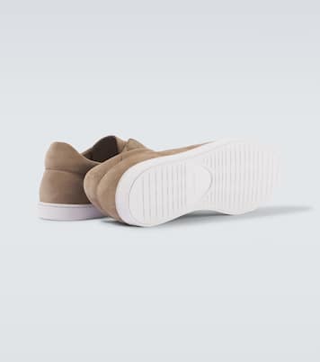 Baskets Open en daim | Magnanni