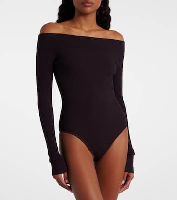 Ribbed-knit bodysuit | Alaïa