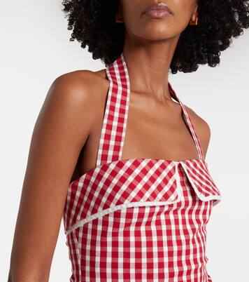 Midikleid Ebony aus einem Baumwollgemisch | Posse