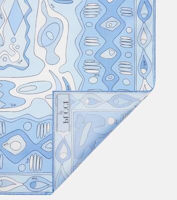 Angoli silk twill scarf | Pucci