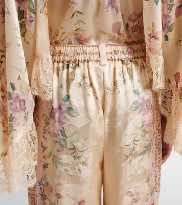 Printed wide-leg pants | Camilla