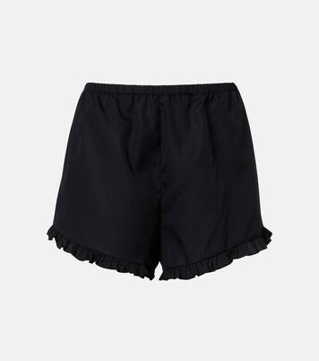 Frill cotton shorts | Hunza G