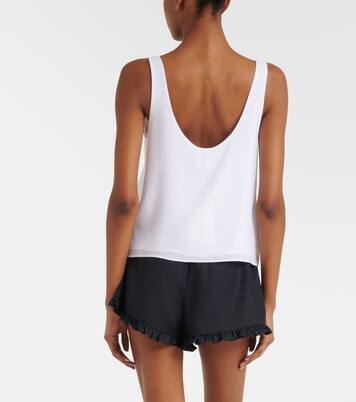 Frill cotton shorts | Hunza G