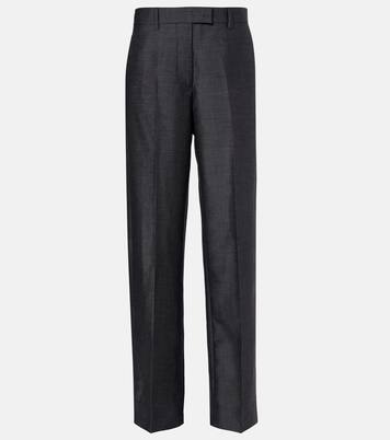 Mohair and wool wide-leg pants | Miu Miu