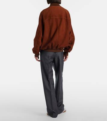 Mohair and wool wide-leg pants | Miu Miu