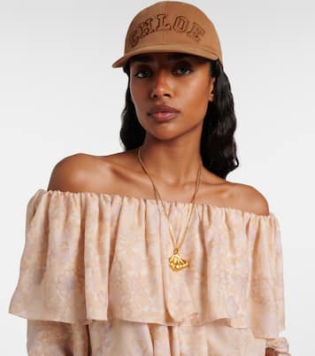 Chloé Signature canvas baseball cap | Chloé