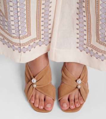 Mules Rafi aus Veloursleder | Jimmy Choo