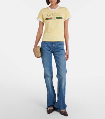 T-shirt en coton à logo | Gucci