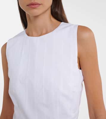 Maxikleid Ama aus Baumwollpopeline | Loulou de Saison