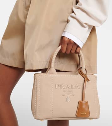 Henkeltasche Prada Jardinière aus Canvas | Prada