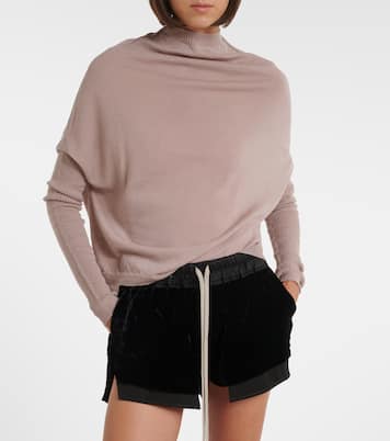 LS Crater virgin wool sweater  | Rick Owens