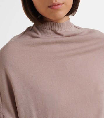 LS Crater virgin wool sweater  | Rick Owens
