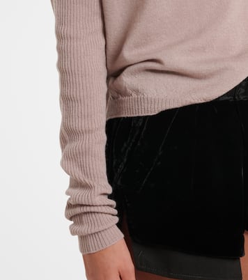 LS Crater virgin wool sweater  | Rick Owens