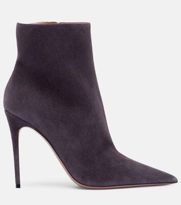 Ankle Boots Vera aus Veloursleder | Paris Texas