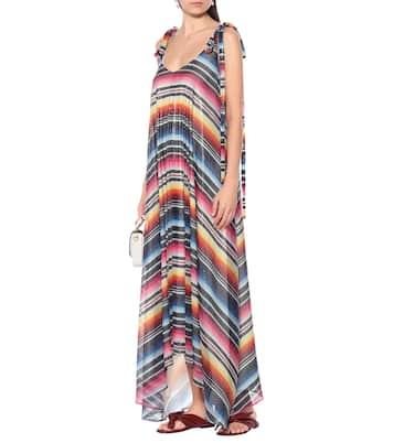 Sarape sequined striped maxi dress | Alanui
