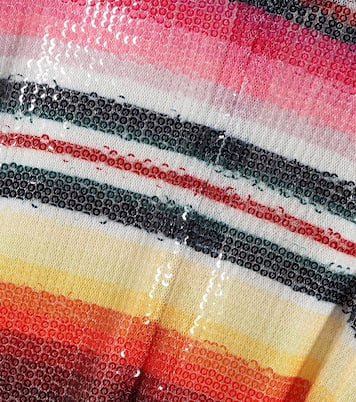 Sarape sequined striped maxi dress | Alanui